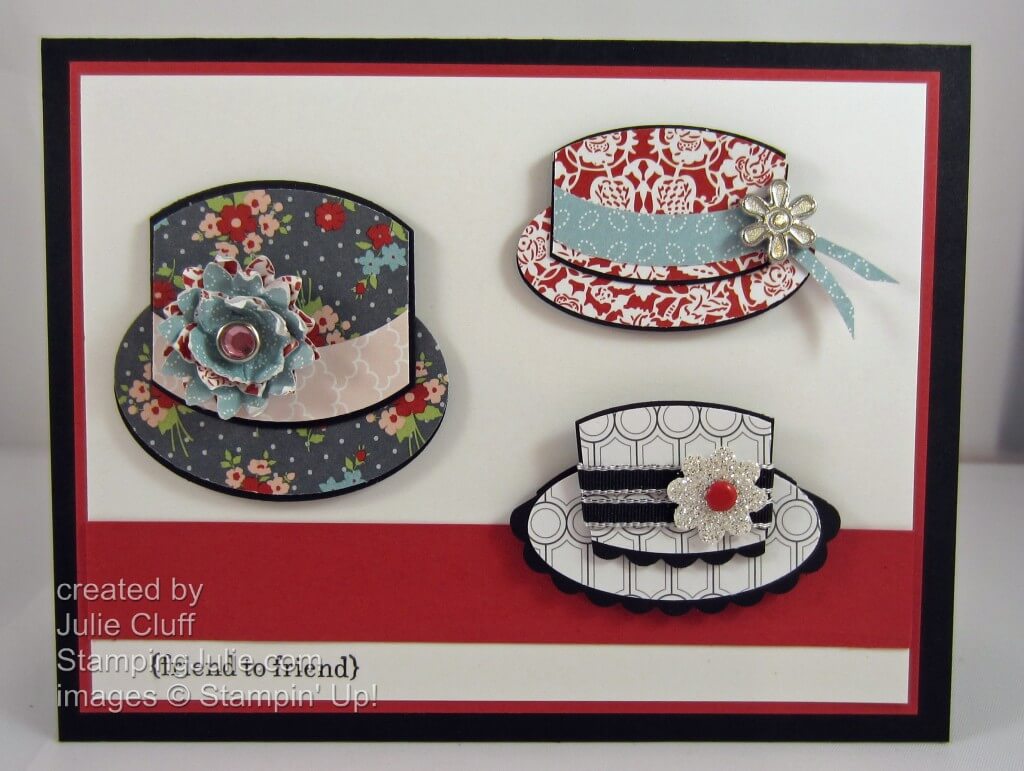 kentucky derby hat card