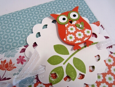 betsy's blossoms & owl punch detail