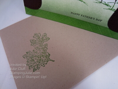 lovely as a tree fathers day envelope