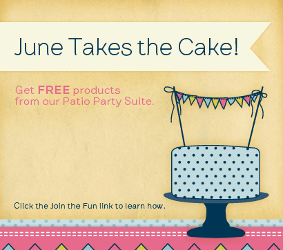 join stampin' up! & take the cake