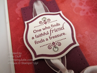 world treasures friendship card close up
