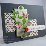 Summer Silhouettes thinking of you card angle
