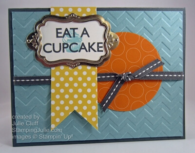 Carry On Birthday Cupcake Card 2