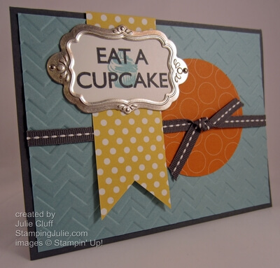 keep calm and eat a cupcake birthday card