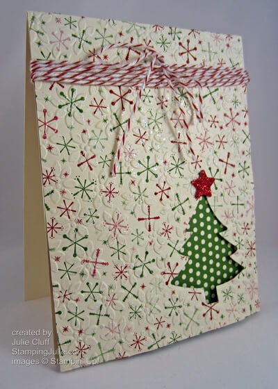 Holiday Collection Christmas Tree Card
