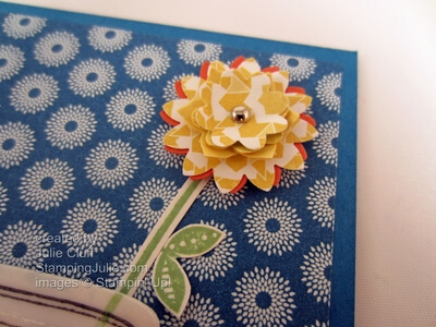 Perfectly Preserved just for you card flower