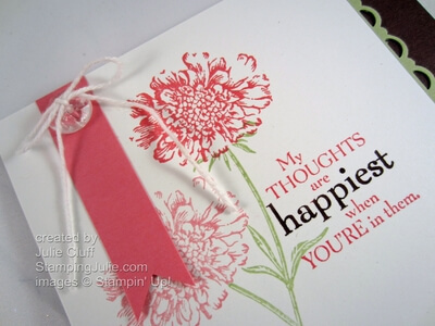 Field Flowers happiest card detail
