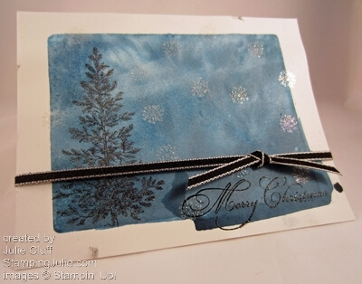 Lovely As a Tree Dallin's Christmas card
