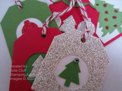 christmas gift tags merry mini punch