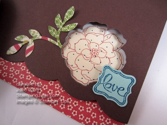 Secret Garden Ciao Baby love card detail