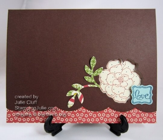 Secret Garden Ciao Baby love card