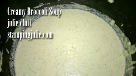 creamy vegan broccoli soup