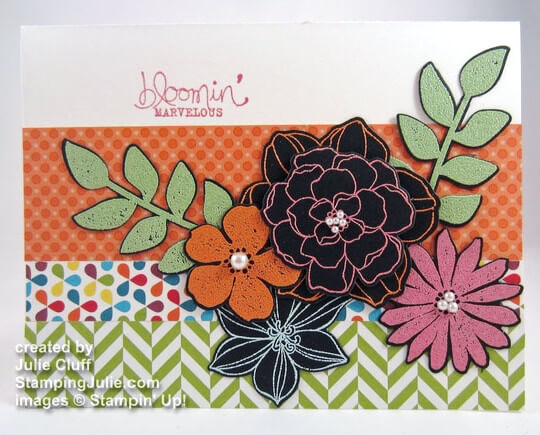 bloomin' marvelous secret garden card