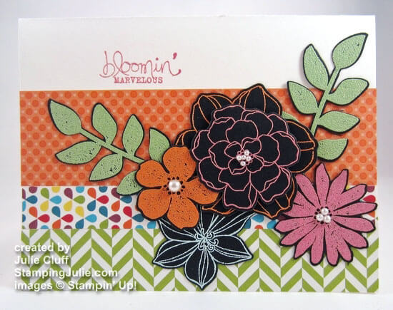 bloomin' marvelous secret garden card