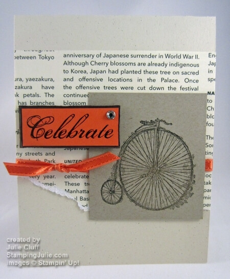feeling sentimental bicycle card