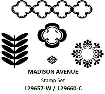 madison avenue stamp set sab