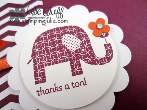 patterned occasions thank you elephant