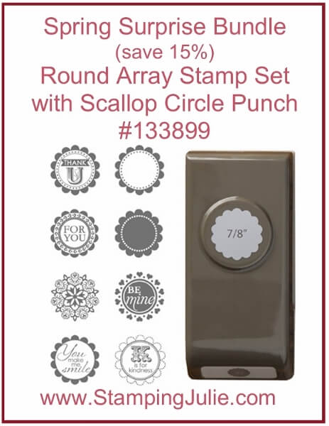 stampin' up! spring surprise bundle sale save