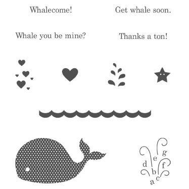 Stampin' Up! Oh Whale stamp set