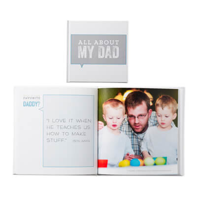 all about dad photobook digital download