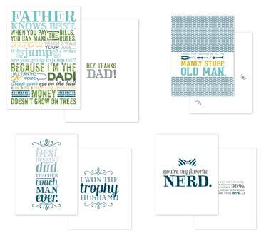 Because I'm The Dad Greeting Card Template - Digital Download stampingjulie.com