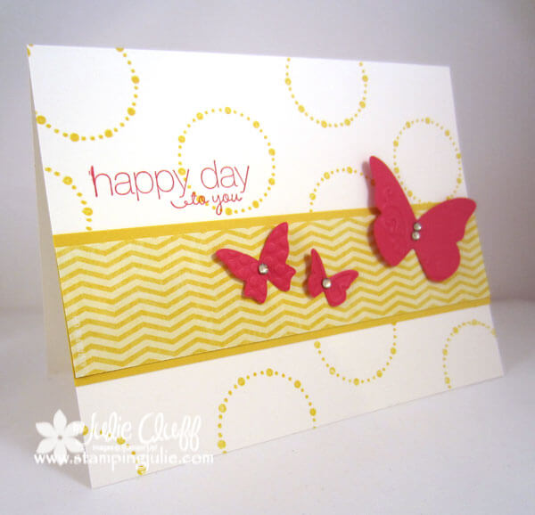 friendly phrases butterfly birthday card stampingjulie.com