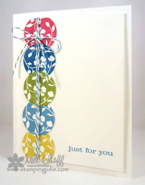 just believe just for you card stampingjulie.com
