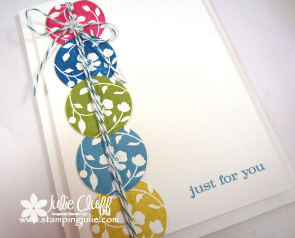 just believe just for you card stampingjulie.com