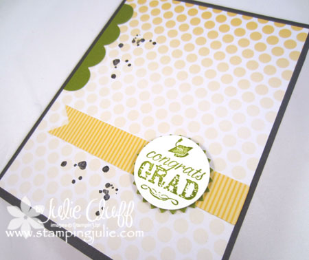 my paper pumpkin monthly craft kit graduation card stampingjulie.com